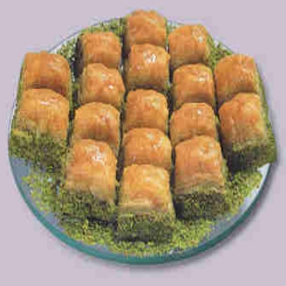 1 Kg Fıstıklı Baklava - Geleneksel Şerbetli Tatlı