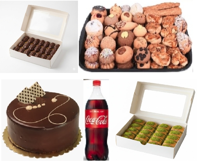 1 kg Fıstıklı Baklava Öne Çıkan 5'li Menü