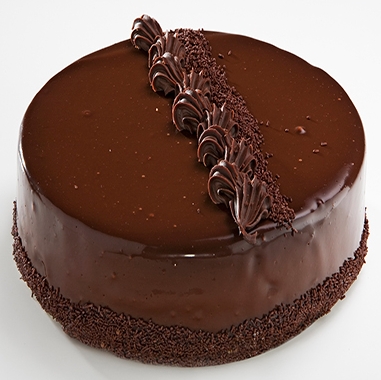 2-3 Kişilik Çikolatalı Doğum Günü Vitrin Pastası