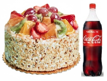 Meyveler Mevsime Göre Değişen 4-6 Kişilik Yaş Pasta Seti