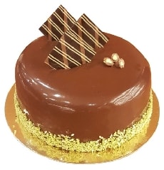 Özel Anlar İçin 2-3 Kişilik Sade Çikolatalı Pasta